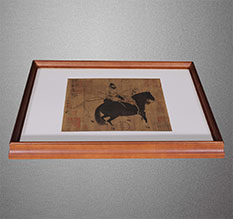 衡阳书画装裱配框服务案例